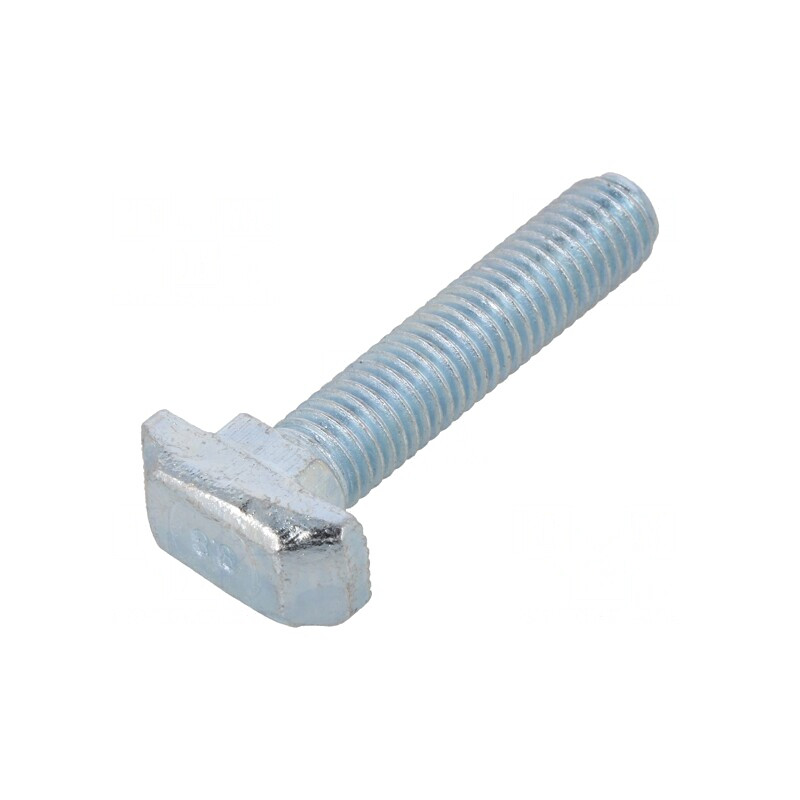Șurub oțel zinc M8 10mm x 40mm | Electronic-mag.ro | Componente Electronice