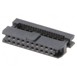 Mufă IDC Mamă 20 PIN Neagră 1mm | Electronic-mag.ro | Componente Electronice
