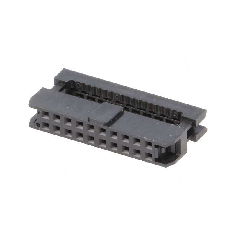 Mufă IDC Mamă 20 PIN Neagră 1mm | Electronic-mag.ro | Componente Electronice