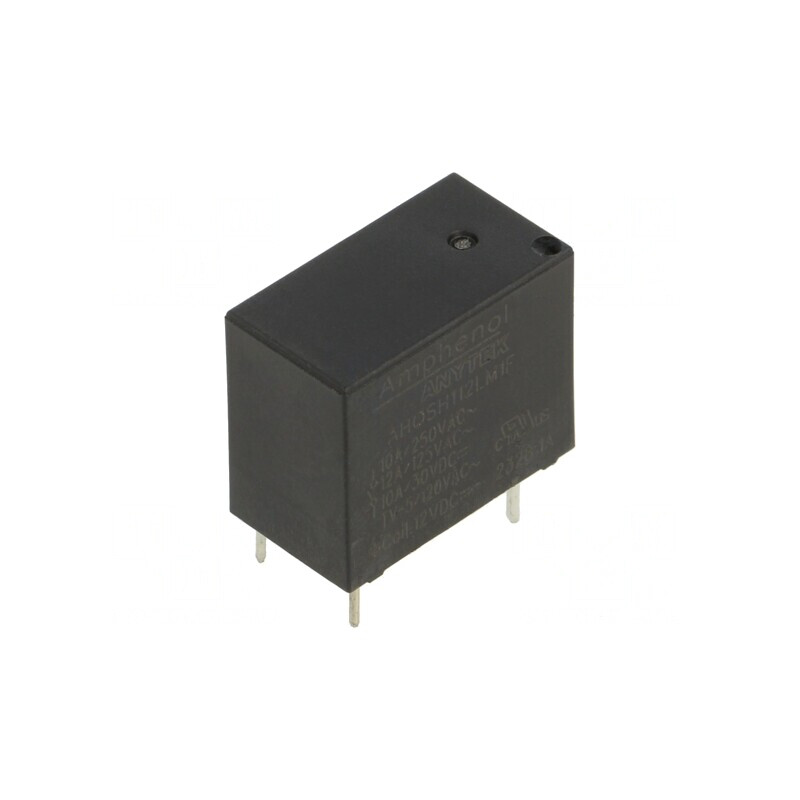 Releu Electromagnetic 12VDC 10A SPST-NO | Electronic-mag.ro | Componente Electronice