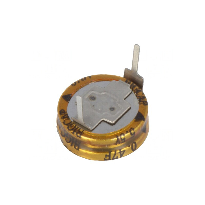 Supercondensator THT 0,47F 5,5V 11,5x6mm | Electronic-mag.ro | Componente Electronice