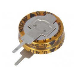 Supercondensator THT 0.47F 5.5V 11.5x12.5mm