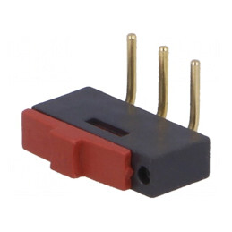 Comutator Glisant 2 Pozitii 0.3A 24VDC pentru PCB | Electronic-mag.ro | Componente Electronice