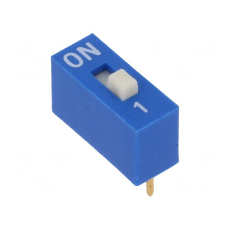 Comutator DIP-SWITCH 1 Secțiune ON-OFF 24VDC | Electronic-mag.ro | Componente Electronice