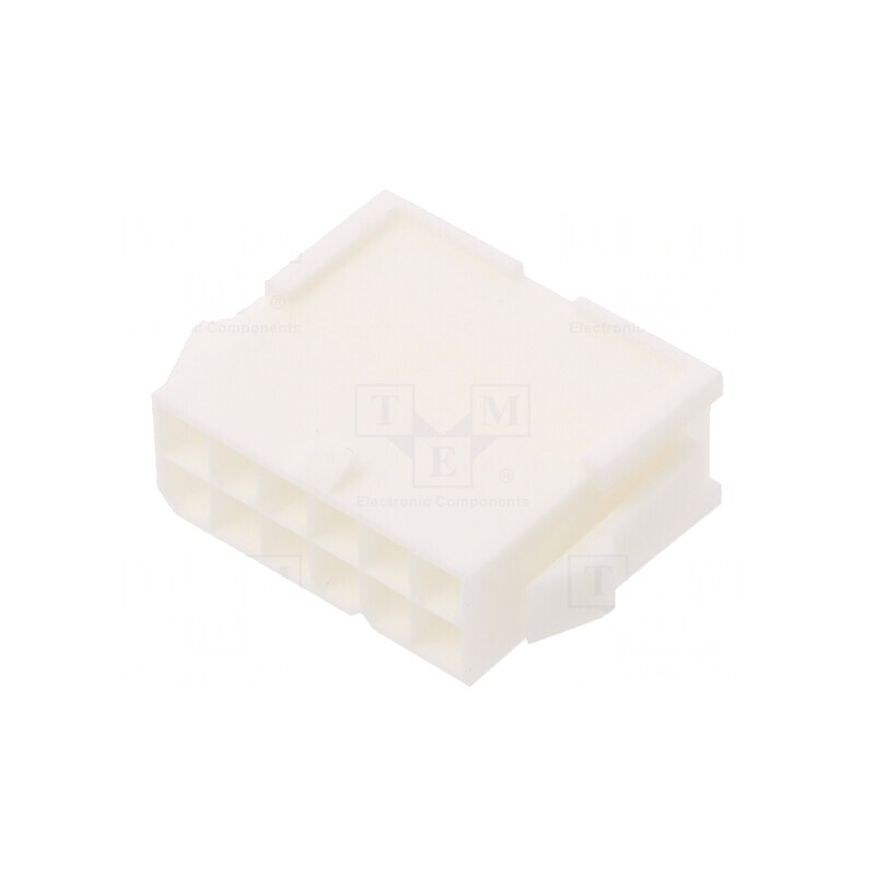Mufă cablu tată Mini-Fit Jr 4,2mm 12 pini fără contacte | Electronic-mag.ro | Componente Electronice