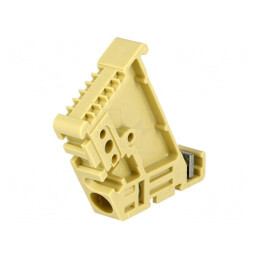 Casetă Bej 8,5mm TS35 | Electronic-mag.ro | Componente Electronice
