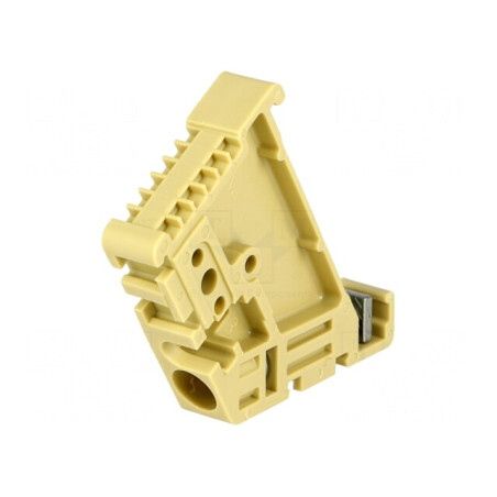 Casetă Bej 8,5mm TS35 | Electronic-mag.ro | Componente Electronice