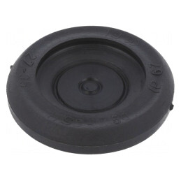Manşon 50mm Elastomer Termoplastic Negru | Electronic-mag.ro | Componente Electronice