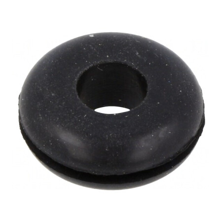 Manșon de Montaj din Gumă Neagră 14,27mm x 7,92mm | Electronic-mag.ro | Componente Electronice