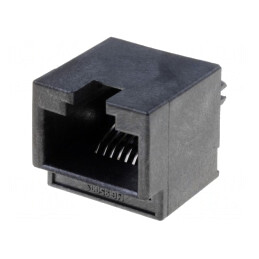 Soclu RJ45 8p8c PCB THT Cat 3 Aurit | Electronic-mag.ro | Componente Electronice