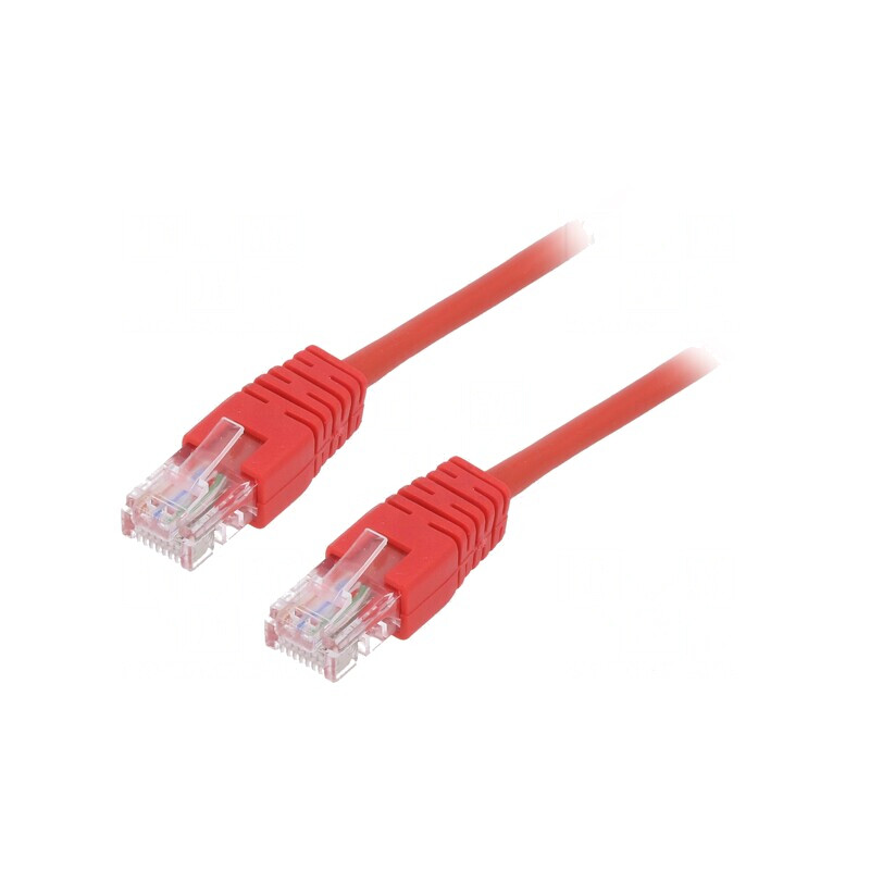 Patch cord UTP Cat5e 1m Roșu | Electronic-mag.ro | Componente Electronice Patch cord UTP Cat5e 1m Roșu | Electronic-mag.ro | Componente Electronice