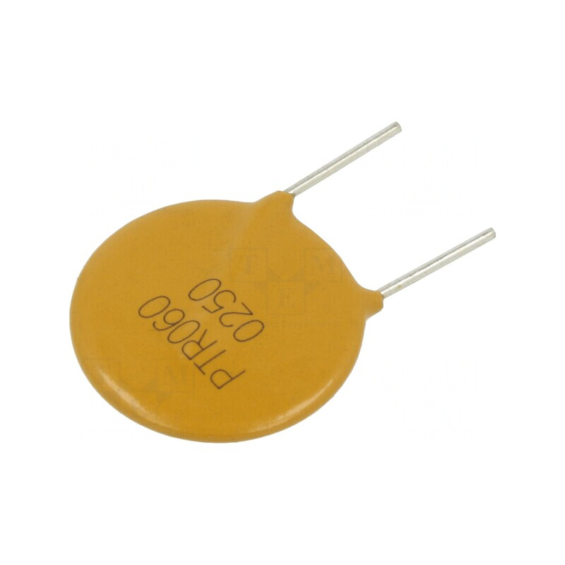 Siguranță Polimerică PTC 2.5A 40A THT PTR060V | Electronic-mag.ro | Componente Electronice Siguranță Polimerică PTC 2.5A 40A THT PTR060V | Electronic-mag.ro | Componente Electronice