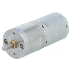 Motor DC cu Transmisie 12V 1,1A Ax Crestătură D 227:1 25x56 mm | Electronic-mag.ro | Componente Electronice