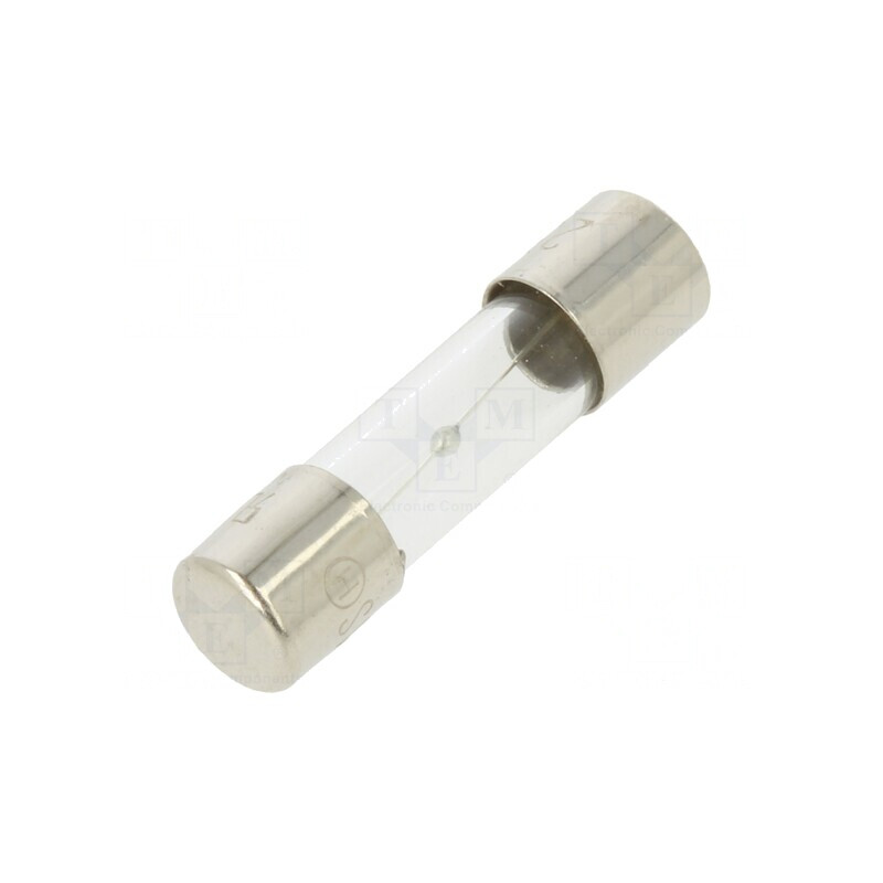 Siguranță cu întârziere medie 6A 250V sticlă | Electronic-mag.ro | Componente Electronice