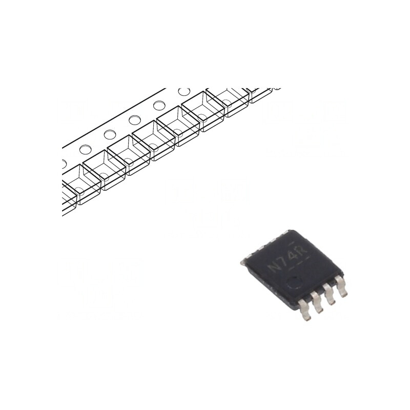 Circuit Integrat Digital Flip-Flop CMOS SMD VSSOP8 | Electronic-mag.ro | Componente Electronice