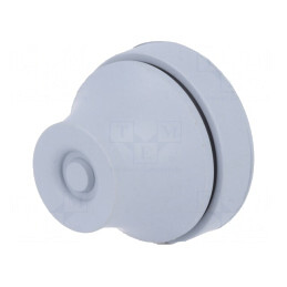 Manșon Gri EPDM cu Cap Adâncit 23mm IP67 | Electronic-mag.ro | Componente Electronice