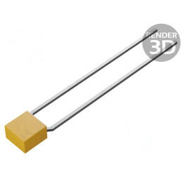 Condensator Ceramic MLCC 100nF 50V THT 5.08mm | Electronic-mag.ro | Componente Electronice