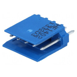 Soclu cablu-placă HE14 2,54mm 5 pini THT 3A cositorit | Electronic-mag.ro | Componente Electronice