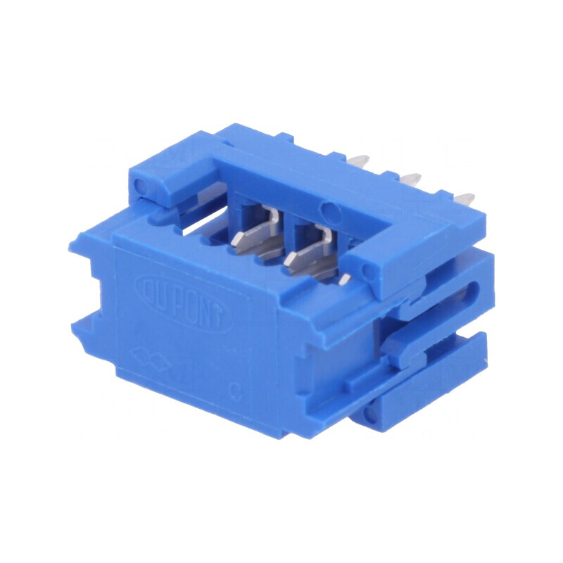 Adaptor IDC 6 PIN THT pentru cablu-bandă 1,27mm | Electronic-mag.ro | Componente Electronice