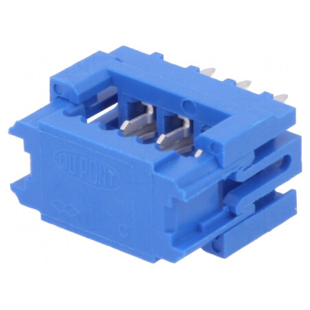 Adaptor IDC 6 PIN THT pentru cablu-bandă 1,27mm | Electronic-mag.ro | Componente Electronice