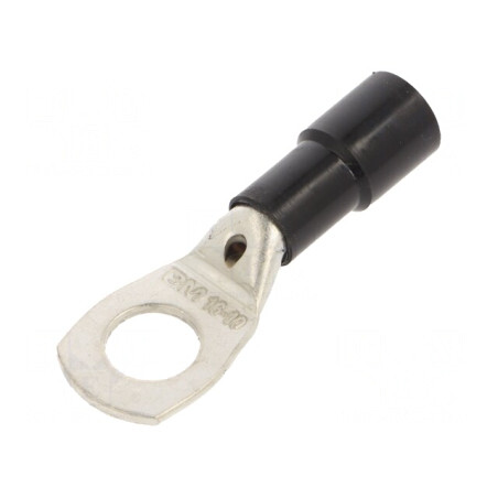Vârf Inelar Tubular Crimpat M10 16mm2 pentru Cablu 6AWG | Electronic-mag.ro | Componente Electronice