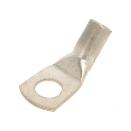 Vârf Inelar Tubular M8 Crimpat 45° 16mm² | Electronic-mag.ro | Componente Electronice