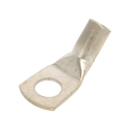 Vârf Inelar Tubular M8 Crimpat 45° 16mm² | Electronic-mag.ro | Componente Electronice