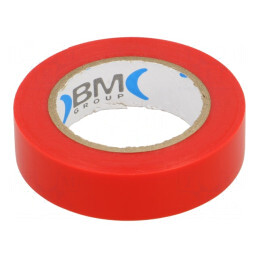 Bandă Electroizolantă Roșie 15mm x 10m | Electronic-mag.ro | Componente Electronice