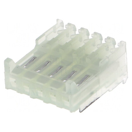 Mufă cablu-placă mamă polarizată 2,54mm IDC 5 pini | Electronic-mag.ro | Componente Electronice
