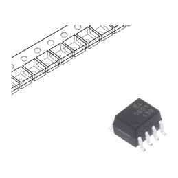 Optocuplor SMD 1 OUT Tranzistor 3,75kV 1Mbps SOP8 | Electronic-mag.ro | Componente Electronice