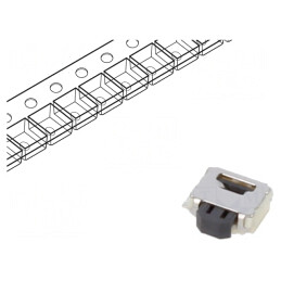 Microîntrerupător TACT SPST-NO 12V SMT | Electronic-mag.ro | Componente Electronice
