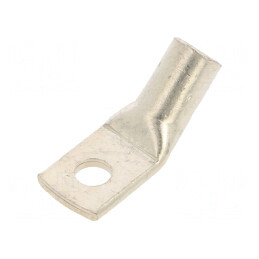 Vârf Inelar Tubular M5 16mm² Crimpat 45° | Electronic-mag.ro | Componente Electronice