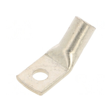 Vârf Inelar Tubular M5 16mm² Crimpat 45° | Electronic-mag.ro | Componente Electronice