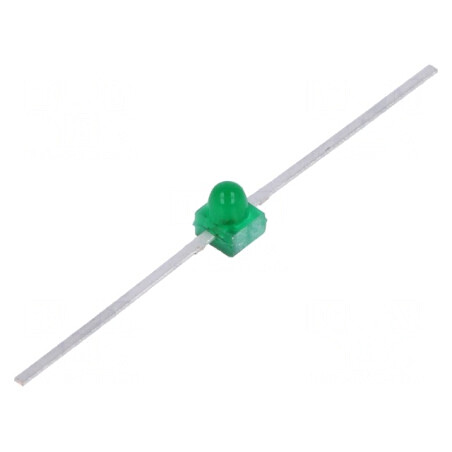 LED Verde Axial 1,65mm THT | Electronic-mag.ro | Componente Electronice
