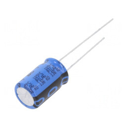 Condensator Electrolitic THT 220uF 35V 10x16mm 5mm Raster | Electronic-mag.ro | Componente Electronice