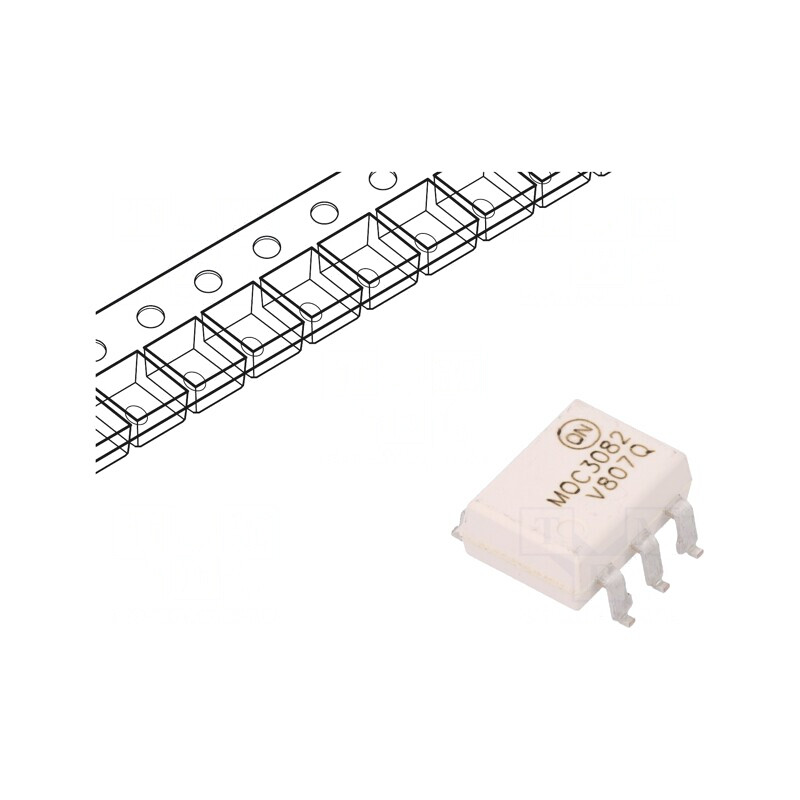 Optotriac 5,3kV Circuit de Comutare în Zero 6 Canale | Electronic-mag.ro | Componente Electronice