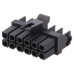 Conector Mufă Micro-Fit TPA 3mm 12 PIN fără Contacte | Electronic-mag.ro | Componente Electronice
