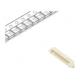 Soclu cablu-placă PicoBlade 1,25mm 13 PIN SMT 1A 125V | Electronic-mag.ro | Componente Electronice