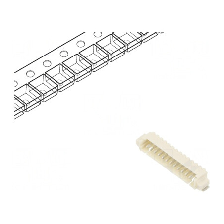 Soclu cablu-placă PicoBlade 1,25mm 13 PIN SMT 1A 125V | Electronic-mag.ro | Componente Electronice