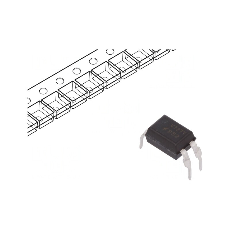 Optocuplor THT Darlington 5kV DIP4 | Electronic-mag.ro | Componente Electronice