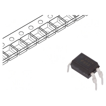 Optocuplor THT Darlington 5kV DIP4 | Electronic-mag.ro | Componente Electronice