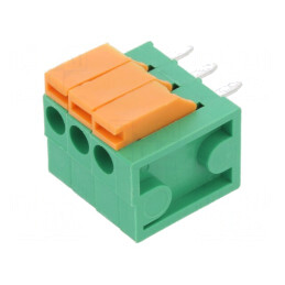 Regletă Conexiuni PCB 3,81mm 3 Piste | Electronic-mag.ro | Componente Electronice