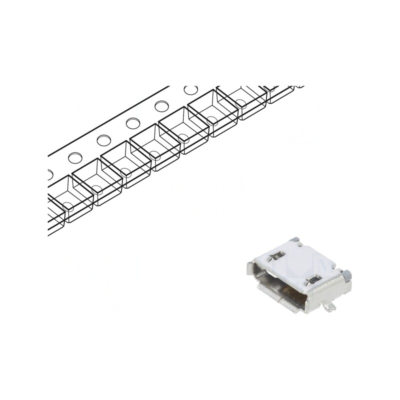 Cablu de Date USB Negru | Electronic-mag.ro | Componente Electronice