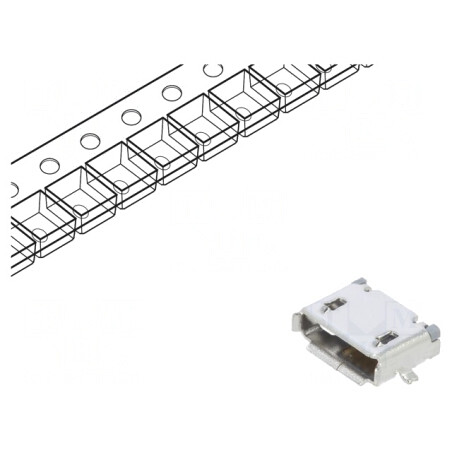 Cablu de Date USB Negru | Electronic-mag.ro | Componente Electronice