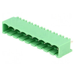 Regletă Conexiuni Deconectabilă 5mm 9 Piste Drept Soclu | Electronic-mag.ro | Componente Electronice