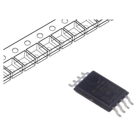 Memorie EEPROM 256kb I2C 1,7-3,6V 1MHz | Electronic-mag.ro | Componente Electronice