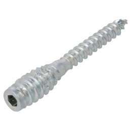 Șurub Lemn 6x60mm HEX 4mm Oțel Zincat | Electronic-mag.ro | Componente Electronice