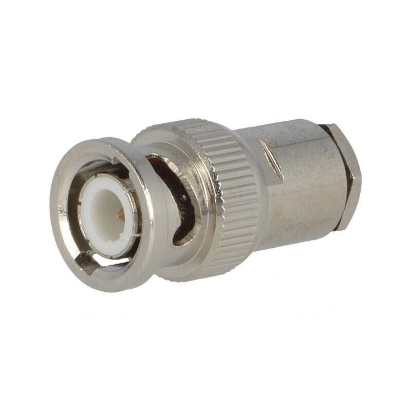 Mufă BNC Tată Drept 50Ω RG58 Crimpat | Electronic-mag.ro | Componente Electronice