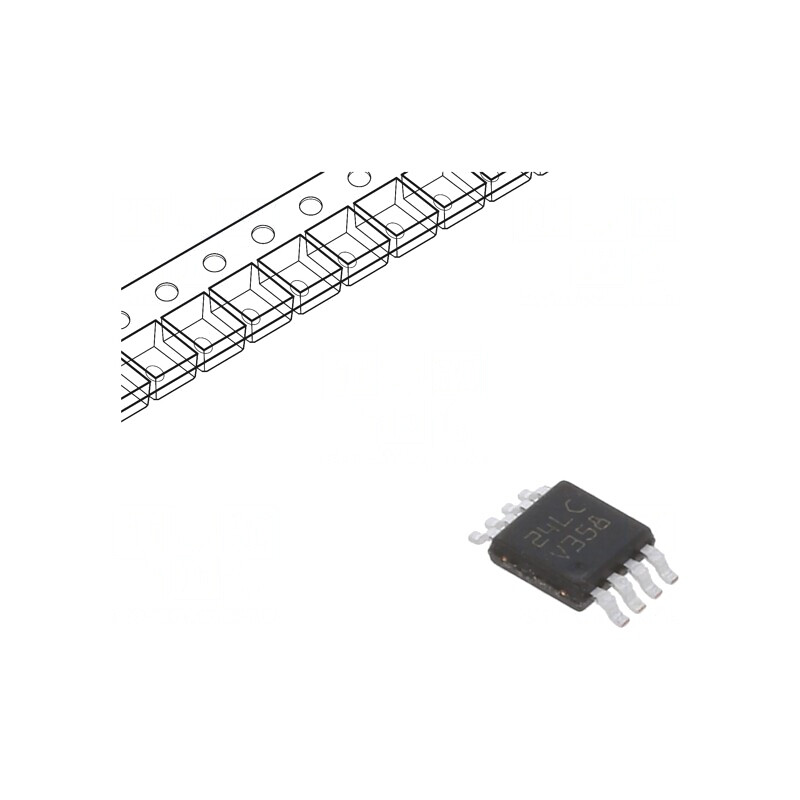 Amplificator Operațional 1MHz 2 Canale VSSOP8 2,7-5,5V | Electronic-mag.ro | Componente Electronice