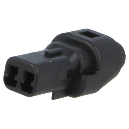Conector cablu-cablu Mizu-P25 mamă 2 pini IP67 | Electronic-mag.ro | Componente Electronice